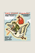 Goose Ride Sticker | Waterproof Vinyl Sticker