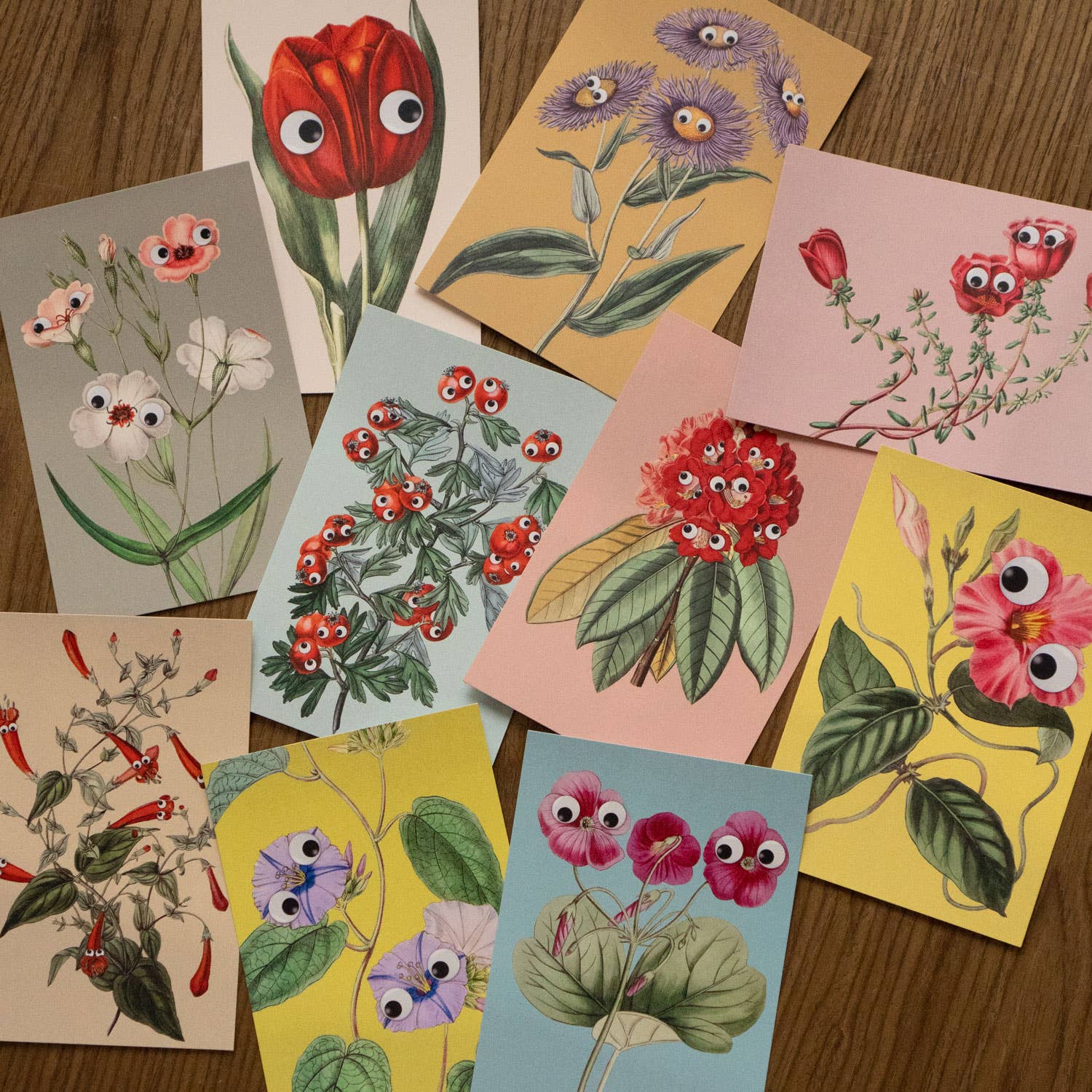 Googly Botany - 20 Postcard Pack