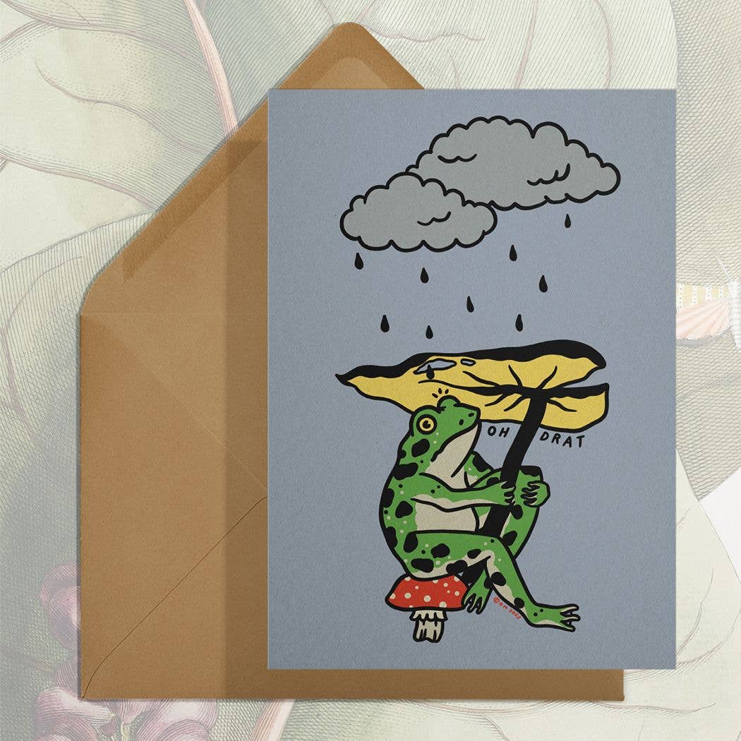 Oh Drat Greeting Card