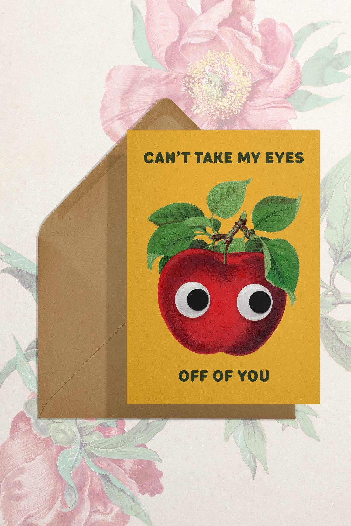 Can't Take my Eyes Card | Love Card