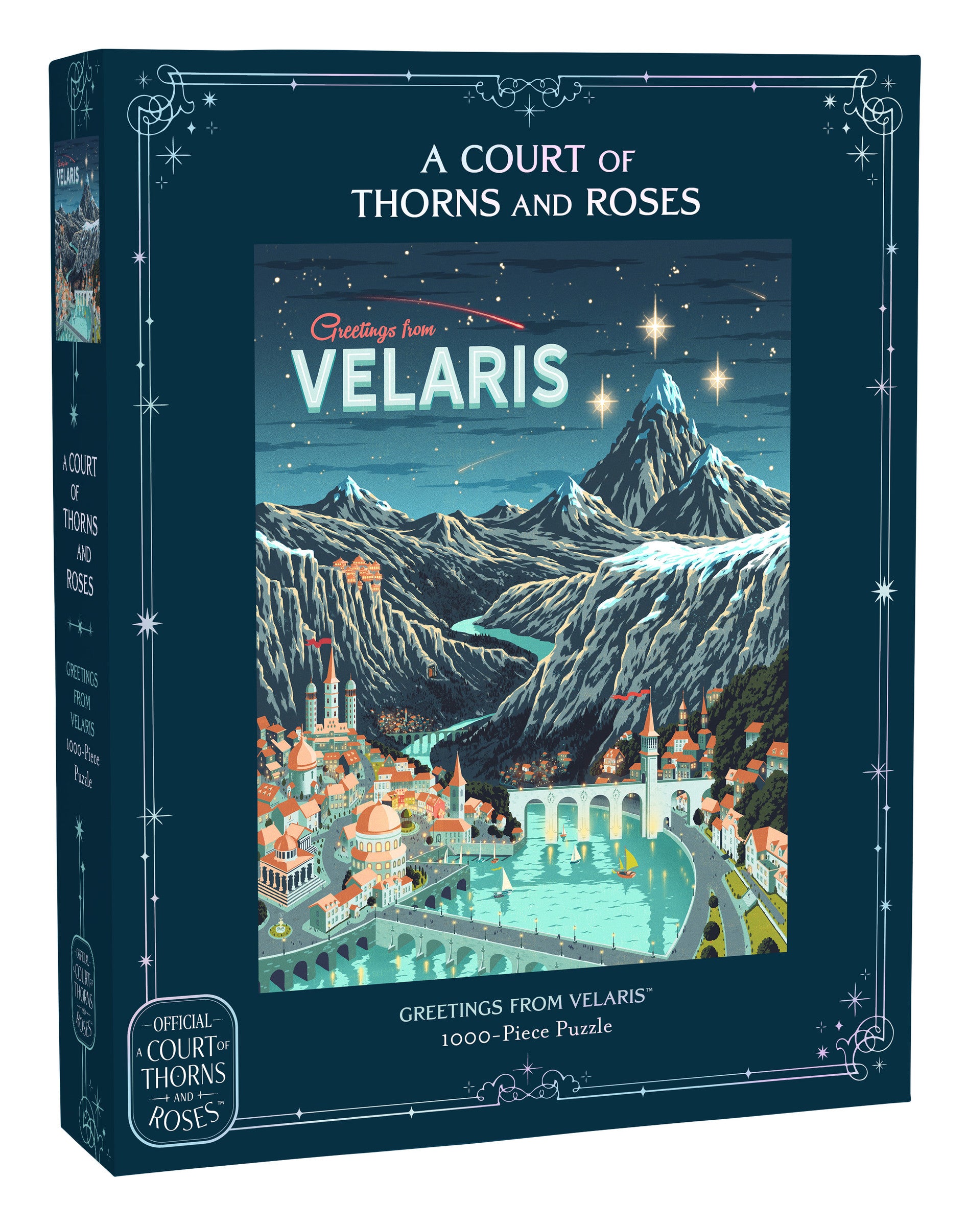 Pre-order | ACOTAR Official Greetings from Velaris 1000-Piece Puzzle