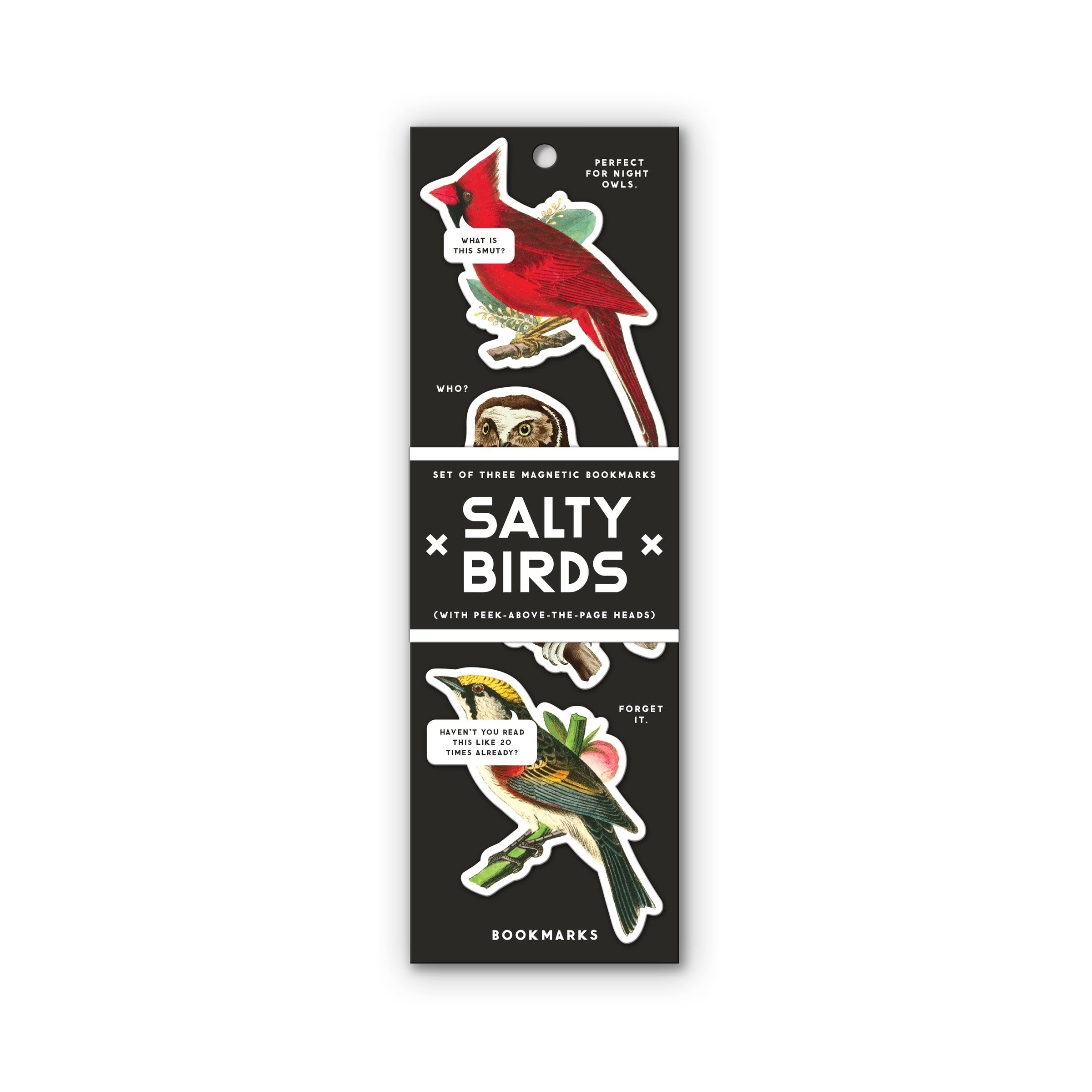 Salty Birds Magnetic Bookmark Set