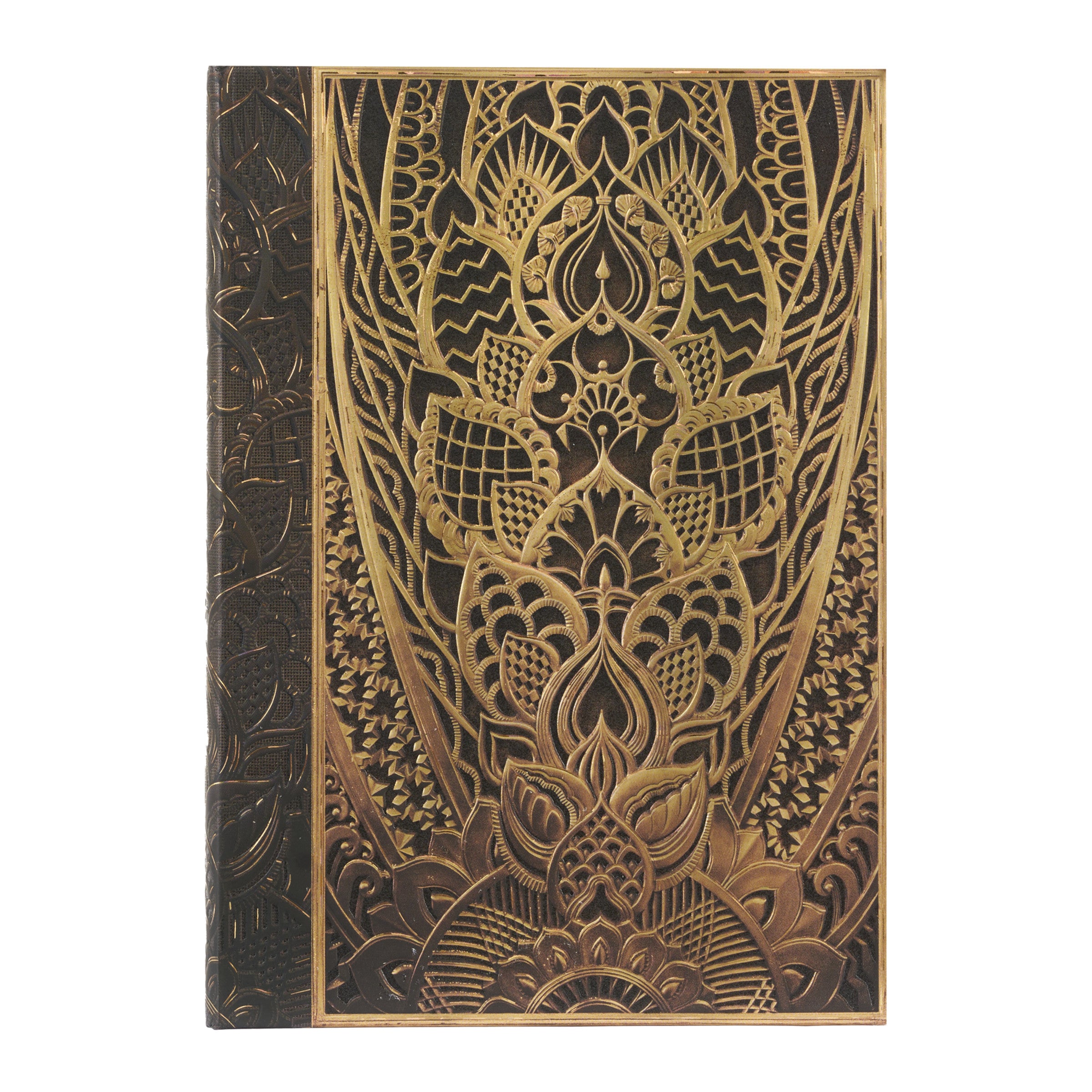 The Chanin Rise Midi Lined Hardcover Journal, 144pg, 120GSM by Paperblanks (New York Deco)