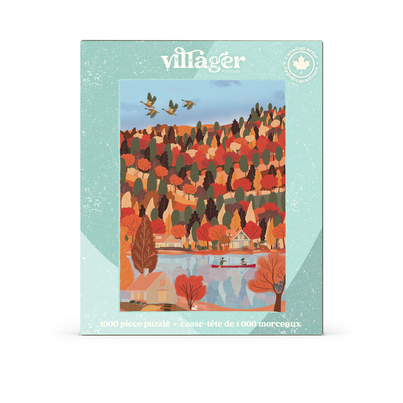 Changing Seasons | 1000-Piece Puzzle for Adults | Designed in Canada by Marie-Laure Plano